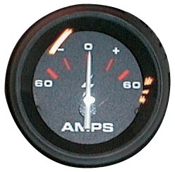 Black Amperemetre 12V