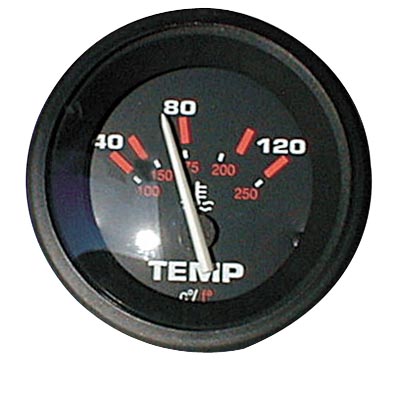 Black Thermometer 12v