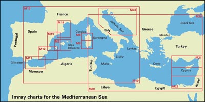 Carta mediterraneo en ingles