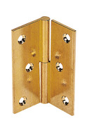 bisagra latón pulido