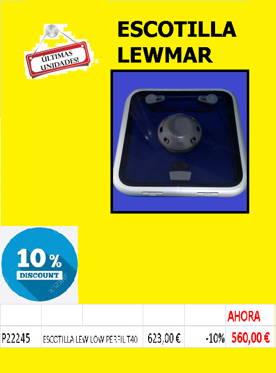 E-ESCOTILLA LEWMAR