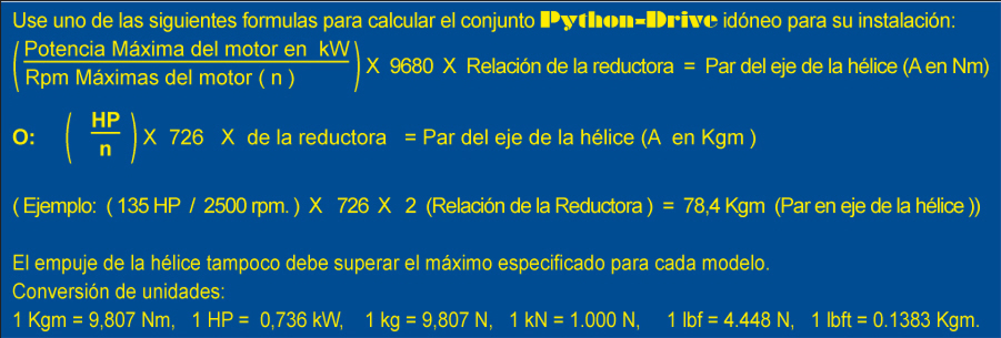 Eje de alineación Python Drive