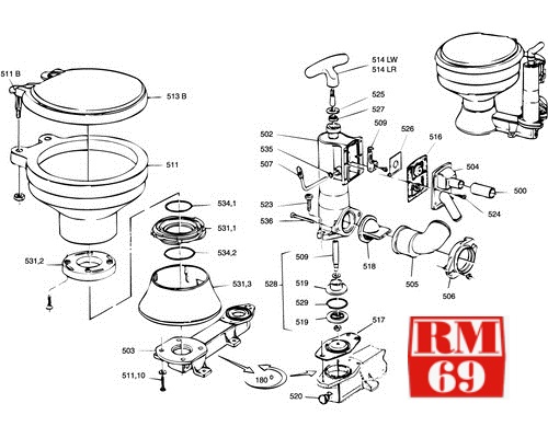 recambios RM 69 manual