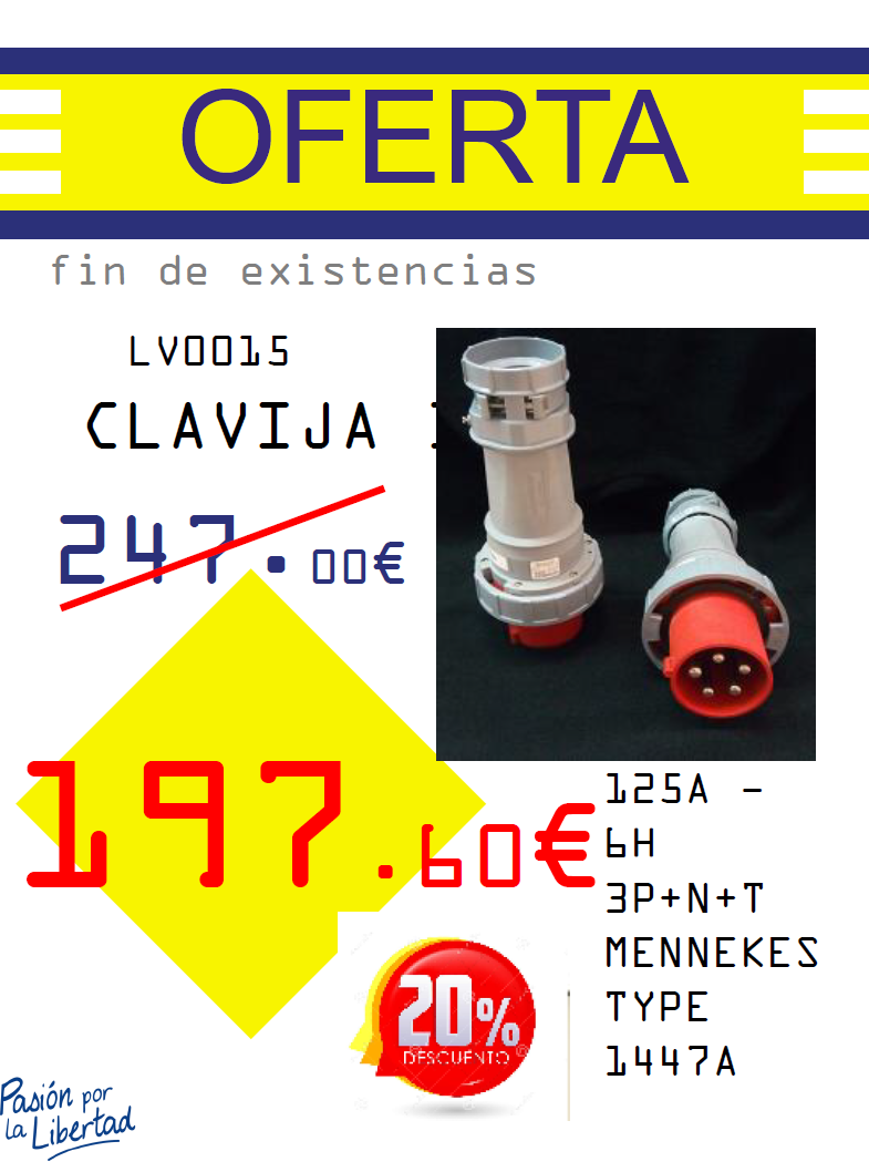 CLAVIJA 125A