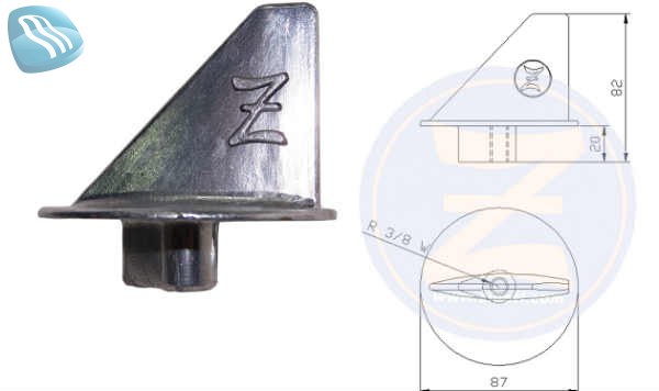 ÁNODO ALETA DT150/200/225