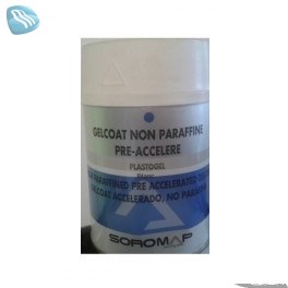 GELCOAT BLANCO ACELERADO NON PARAFINADO 750G SOROMAP