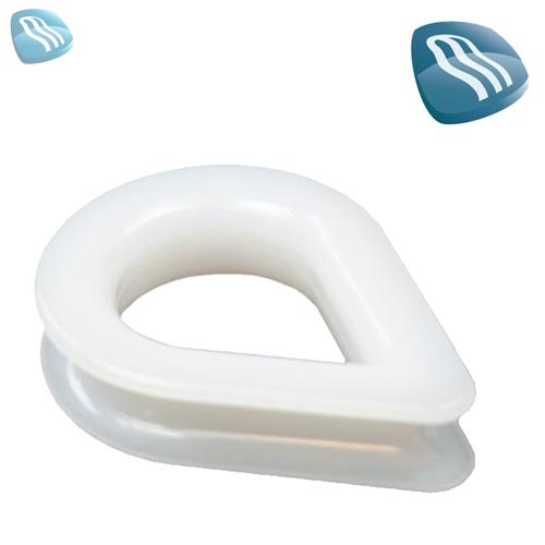 Guardacabos plástico diam. 20mm x 2uds.