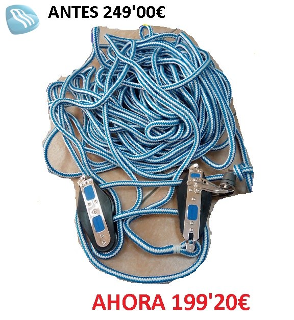 aparejo blue 75/4:1