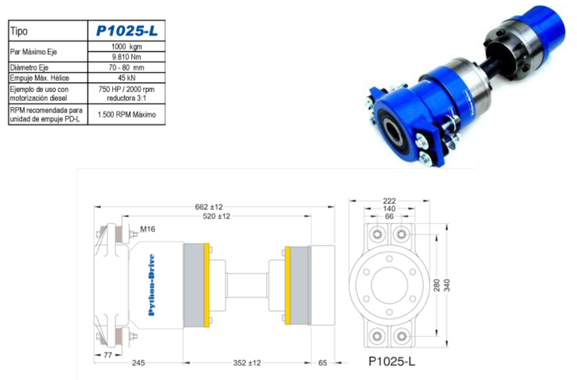 P1025L Python Drive