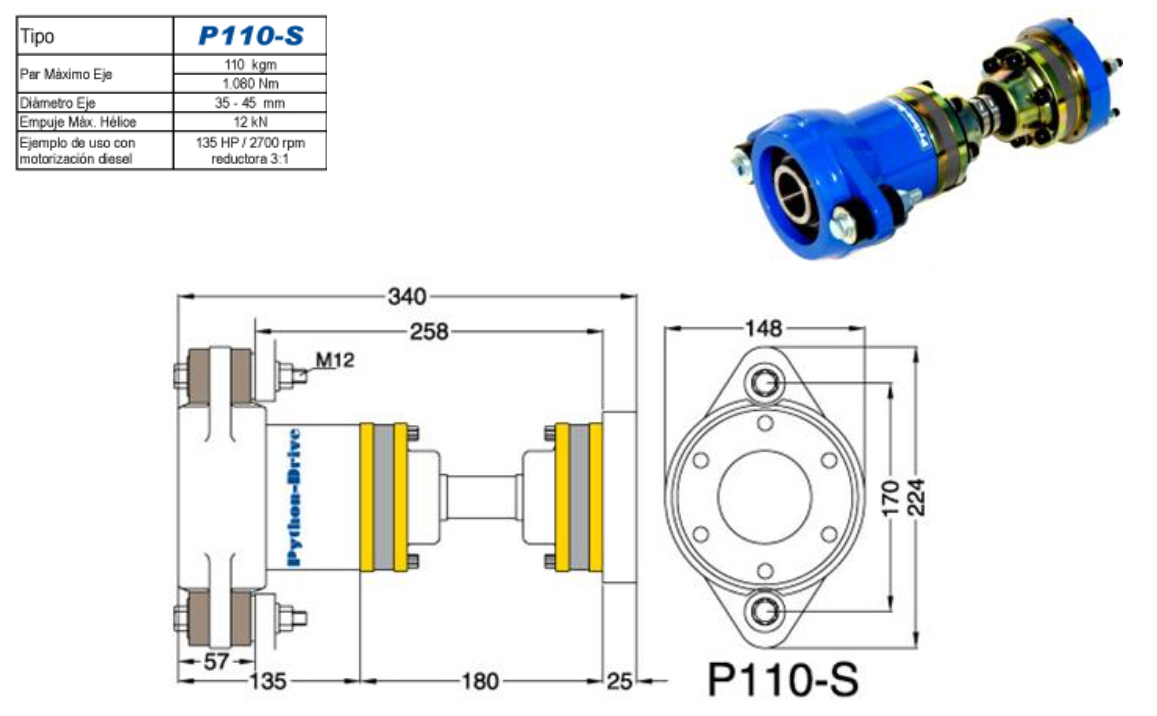 P110T Python Drive