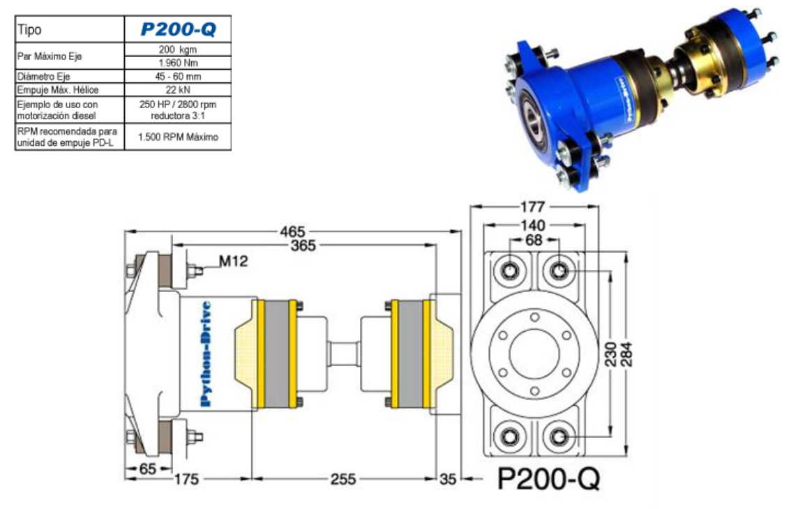 P200Q Python Drive