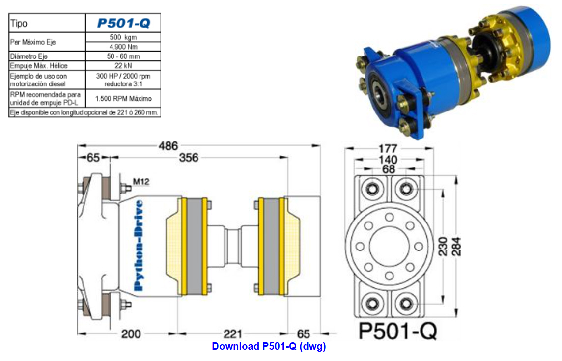P501Q Python Drive
