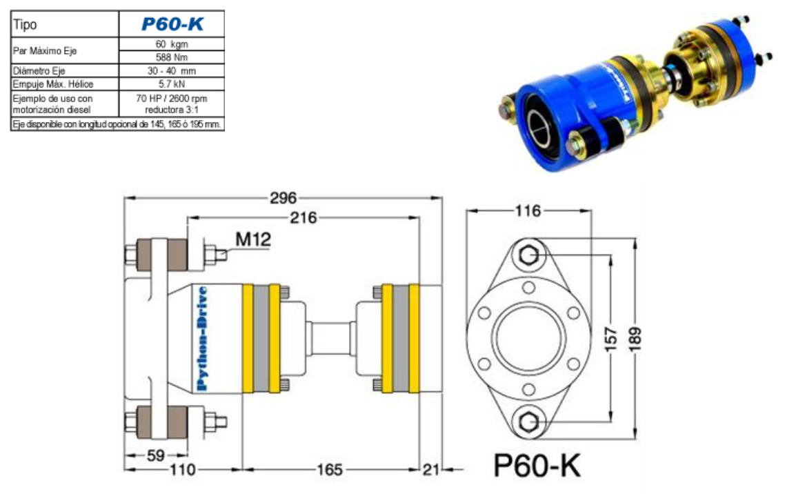 P60K Python Drive